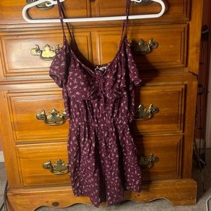 Purple Romper. Size Medium.